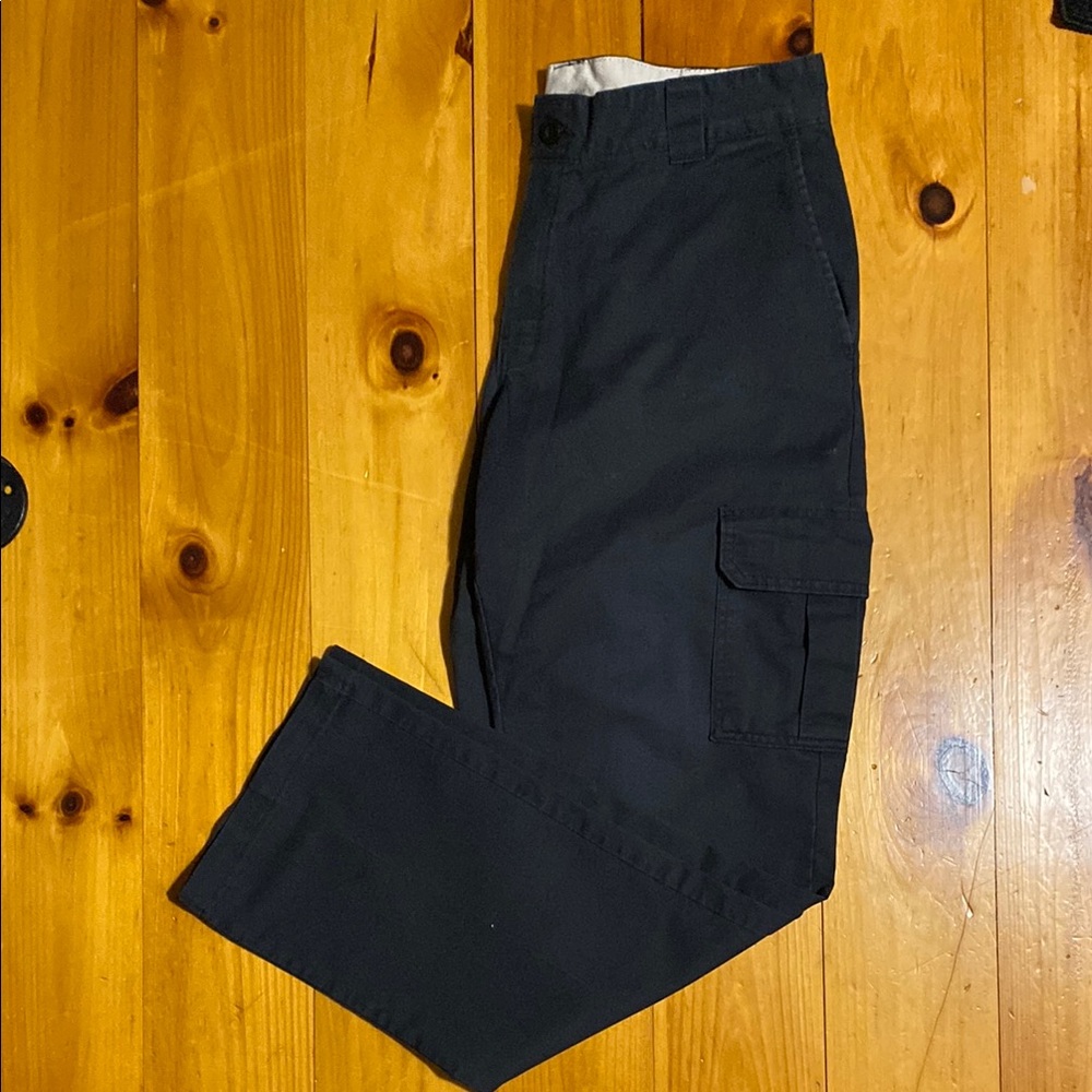 Men's Dickies Black Cargo Pants